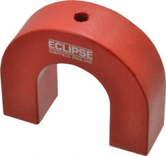 Eclipse - 1/4" Hole Diam, 3" Overall Width, 15/16" Deep, 2-1/2" High, Alnico Power Magnets - 1,022°Fahrenheit Max Operating Temp - First Tool & Supply