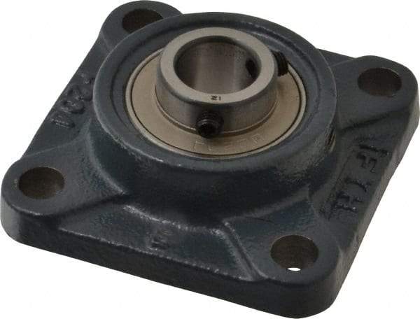 Value Collection - 3-3/8" OALBall Bearing Pillow Block - Cast Iron - First Tool & Supply