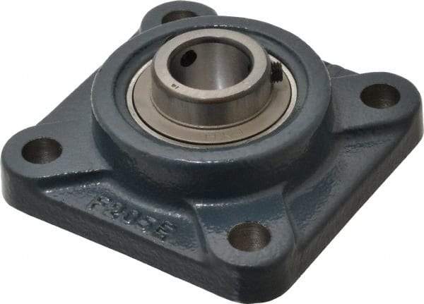 Value Collection - 3-3/4" OALBall Bearing Pillow Block - Cast Iron - First Tool & Supply