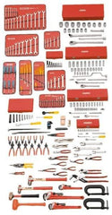 Proto - 248 Piece Intermediate Tool Set - Tools Only - First Tool & Supply