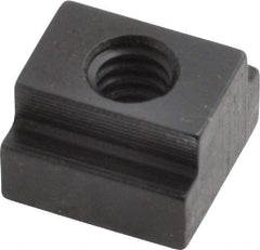 Gibraltar - 1/4-20 Blind Tapped T Slot Nut - 3/8" Slot Width, 9/16 x 15/64" Base Width x Height, 9/16 x 3/8" OAL x Height - First Tool & Supply