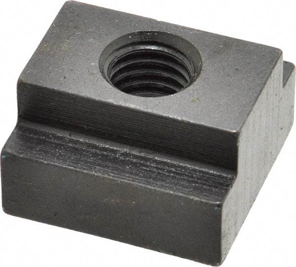 Gibraltar - 1/2-13 Blind Tapped T Slot Nut - 3/4" Slot Width, 1-1/4 x 15/32" Base Width x Height, 1-1/4 x 3/4" OAL x Height - First Tool & Supply