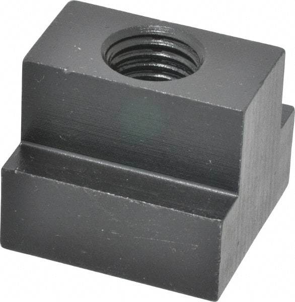 Gibraltar - 3/4-10 Blind Tapped T Slot Nut - 1" Slot Width, 1-3/4 x 3/4" Base Width x Height, 1-3/4 x 1-1/2" OAL x Height - First Tool & Supply