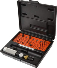 Apex - 18 Piece, 2 to 6-1/4 In/Lb, Torque Limiting Screwdriver Kit - 1/4" Drive, 20 In/oz Graduation - First Tool & Supply