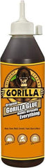 Gorilla Glue - 18 oz Bottle Brown All Purpose Glue - 20 min Working Time - First Tool & Supply