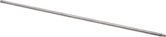 Schaefer Brush - 24" Long, 12-24 Female, Aluminum Brush Handle Extension - 0.313" Diam, 12-24 Male, For Use with Tube Brushes & Scrapers - First Tool & Supply