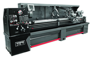 21x80 Geared Head Lathe with 3-1/8" D1-8 Large Spindle Bore;Matrix disc clutch; 21" swing; 80" between centers; 10-2/3" cross slide travel; 16 spindle speeds (20-1600RPM); 10HP 230/460V 3PH Prewired 230V CSA/UL Certified - First Tool & Supply