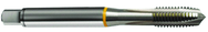 M1.4x0.30 6H 2-Flute Cobalt Yellow Ring Spiral Point Plug Tap-Bright - First Tool & Supply