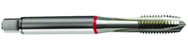 M10x1.5 6H 3-Flute Cobalt Red Ring Spiral Point Plug Tap-Bright - First Tool & Supply