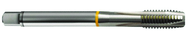 M1.6x0.35 6H 2-Flute Cobalt Yellow Ring Spiral Point Plug Tap-Bright - First Tool & Supply