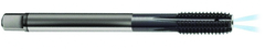 M12 x 1.0 Dia. - 6HX - 5 FL - Carbide Semi-Bott Tap-TiCN -Coolant-Thru-FORM-C DIN 374 - First Tool & Supply