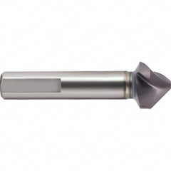 Guhring - 6.3mm Head Diam, 5mm Shank Diam, 3-Flute 90° Cobalt Countersink - First Tool & Supply