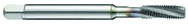 M5x0.50 6H 3-Flute PM Cobalt Semi-Bottoming 15 degree Spiral Flute Tap-TiCN - First Tool & Supply