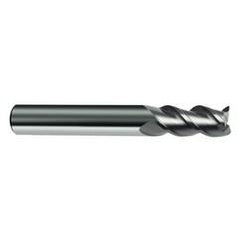 20mm Dia. - 104mm OAL - 45° Helix Bright Carbide End Mill - 3 FL - First Tool & Supply