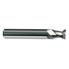 20mm Dia. - 92mm OAL - 45° Helix Bright Carbide End Mill - 2 FL - First Tool & Supply