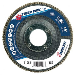 Weiler - Flap Discs Abrasive Type: Coated Flap Disc Type: Type 29 - First Tool & Supply