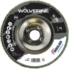 Weiler - Flap Discs Abrasive Type: Coated Flap Disc Type: Type 29 - First Tool & Supply