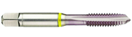 44028 2B 3-Flute Cobalt Yellow Ring Spiral Point Plug Tap-MolyGlide - First Tool & Supply