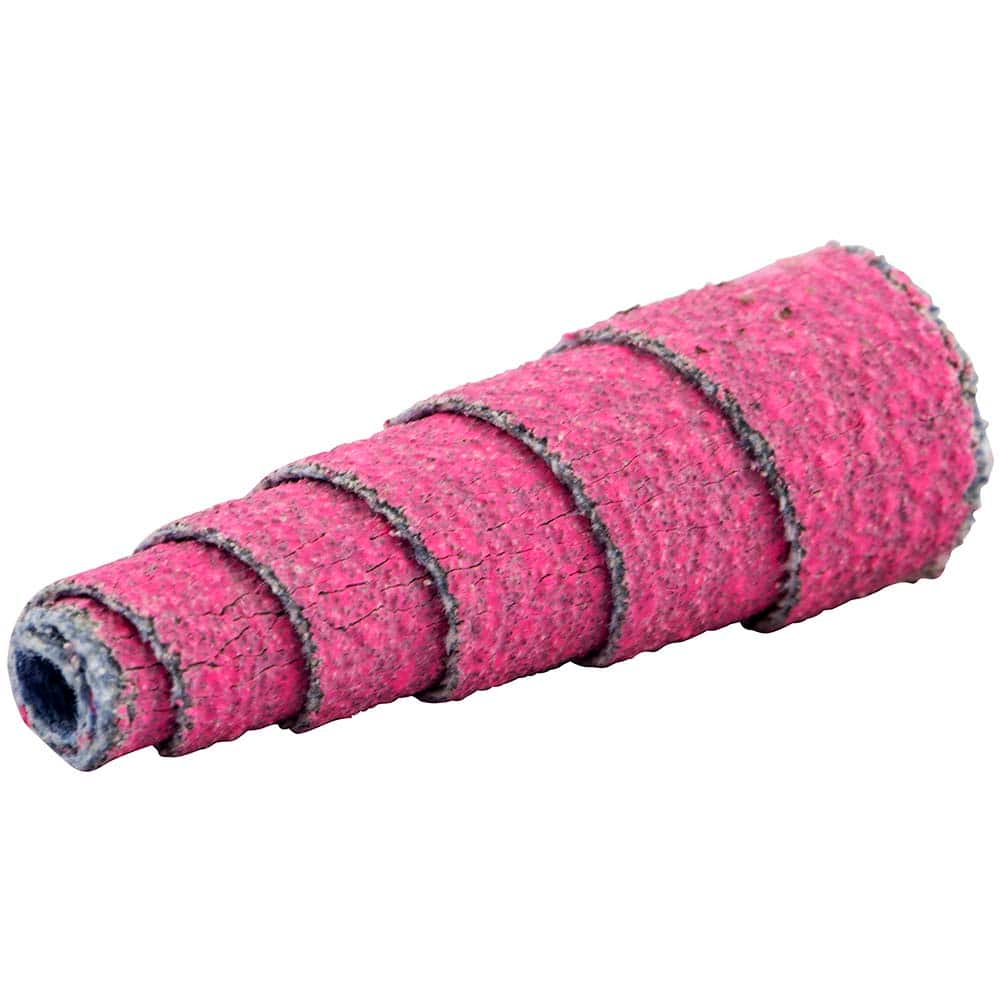 Merit Abrasives - 1/2 x 1-1/2" Medium Ceramic Alumina Full Taper Cartridge Roll - First Tool & Supply