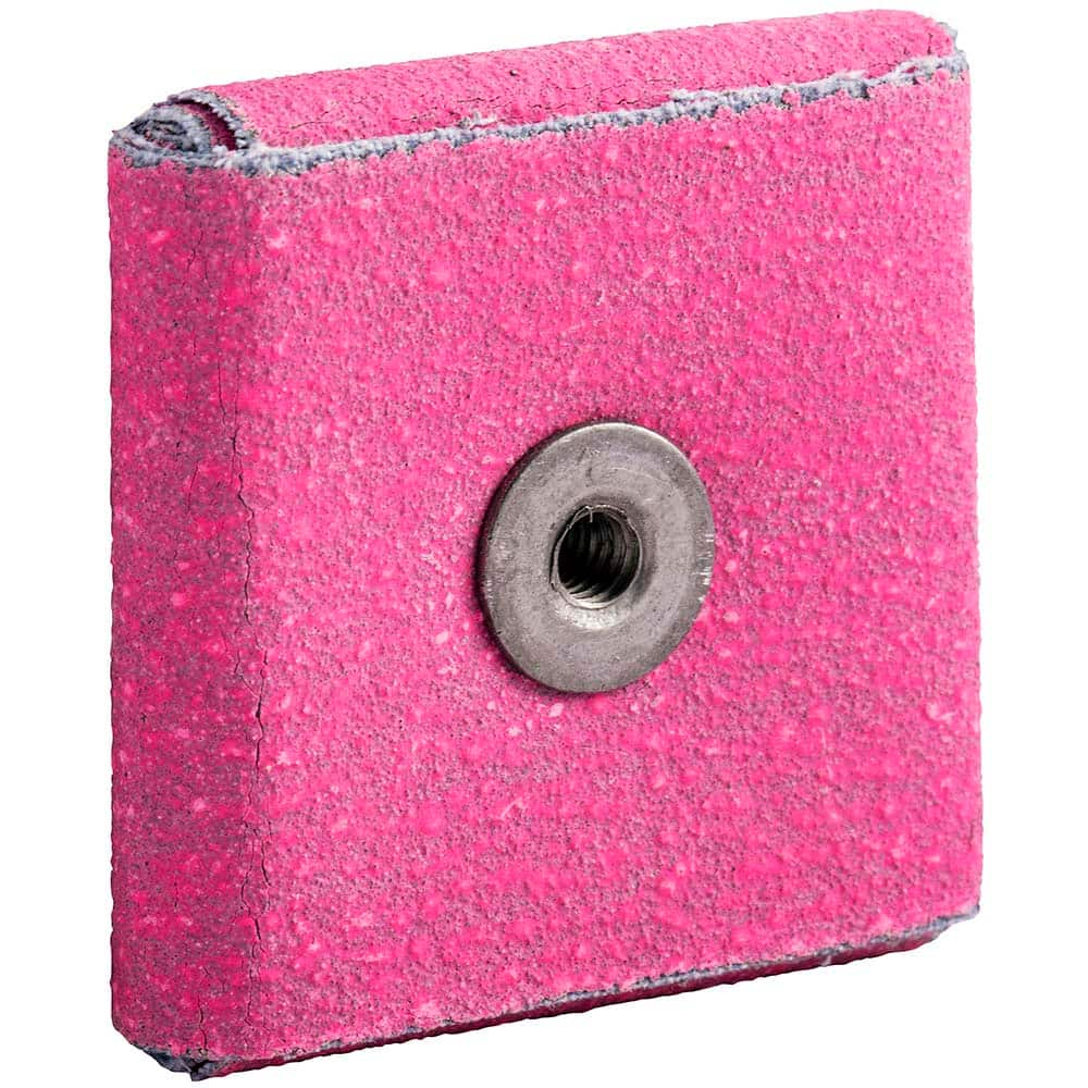 Merit Abrasives - Cross & Square Pads Pad Type: Square Abrasive Material: Ceramic Alumina - First Tool & Supply