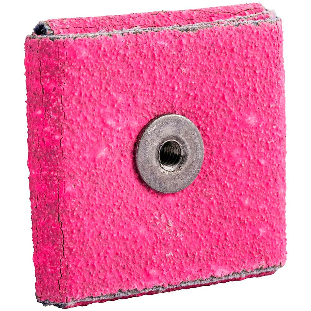 Merit Abrasives - Cross & Square Pads Pad Type: Square Abrasive Material: Ceramic Alumina - First Tool & Supply