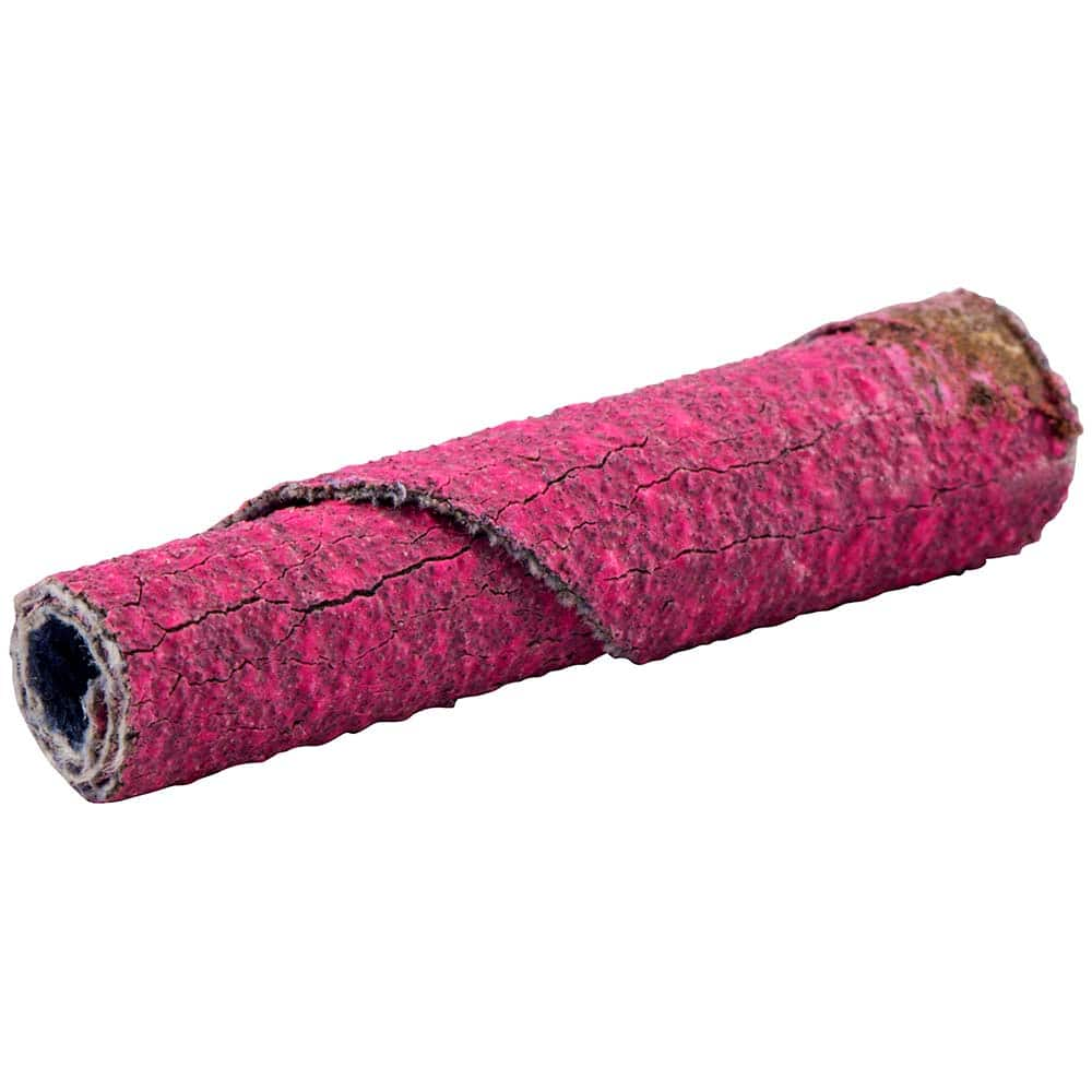 Merit Abrasives - Straight Cartridge Rolls Maximum Roll Diameter (Inch): 1/4 Overall Length (Inch): 1-1/2 - First Tool & Supply