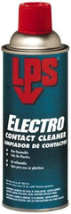 LPS - 14 Ounce Aerosol Contact Cleaner - 22 kV Dielectric Strength, Nonflammable, Plastic Safe - First Tool & Supply