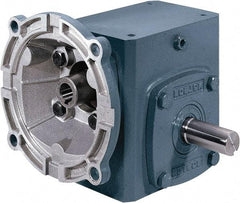 Boston Gear - 3-1/4 Centerline Distance, 30:1, 58 RPM Output, 3.3 Input Horsepower, 2,902 Lbs. Max Torque, Speed Reducer - Part No. F732-30-B9-J, Single Shaft Right, 1-1/8" Bore, 6-3/4" High, 180TC NEMA - First Tool & Supply