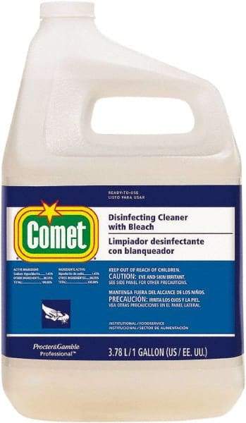 Comet USA LLC - 1 Gal Jug Liquid Bathroom Cleaner - Fresh Scent, Disinfectant, General Purpose Cleaner - First Tool & Supply