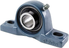 Tritan - 60mm ID, 241mm OAL x 138mm OAH Pillow Block - 7,396 Lb Static Cap, 10,723 Lb Dyn Cap, 7.24" Btw Mnt Hole Ctrs, 69.85mm Base-to-Ctr Ht, Cast Iron/Steel - First Tool & Supply