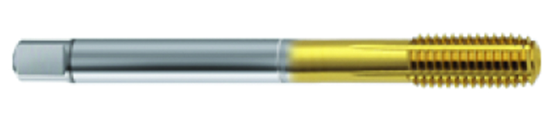 M14 x 1.00 Dia. - 6HX - 5 FL - Cobalt Semi-Bott Tap-TiN FORM-C DIN 374 - First Tool & Supply