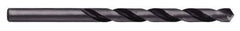 Chicago-Latrobe - 21/64" 118° High Speed Steel Jobber Drill - Oxide Finish, Right Hand Cut, Spiral Flute, Straight Shank, 4-5/8" OAL, Split Point - First Tool & Supply