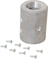 EVER-TITE Coupling Products - 1-1/4" Thread Sandblasting Nozzle Holder - 1-1/4" ID x 2-5/32" OD Hose, Aluminium - First Tool & Supply