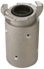 EVER-TITE Coupling Products - 1-1/2" ID x 2-3/8" OD Sandblaster Hose End - Aluminum, Rated to 100 PSI - First Tool & Supply