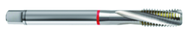 M16x2.0 6H 4-Flute PM Cobalt Red Ring Semi-Bottoming 15 degree Spiral Flute Tap-Bright - First Tool & Supply