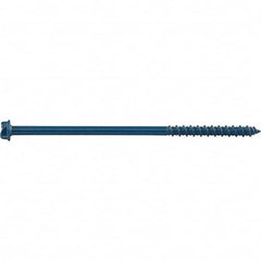 DeWALT Anchors & Fasteners - 1/4" Diam, 5 Length Under Head, Hex Drive Concrete Screw & Masonry Fastener - First Tool & Supply