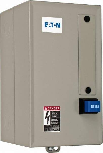 Eaton Cutler-Hammer - 208 Coil VAC, 18 Amp, Nonreversible Enclosed Enclosure NEMA Motor Starter - 3 hp at 1 Phase, 1 Enclosure Rating - First Tool & Supply