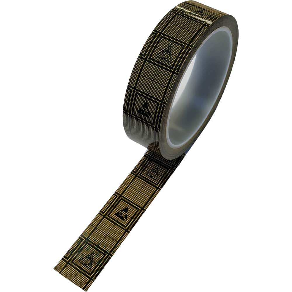 Bertech - Anti-Static Packaging; Type: Conductive Grid Tape ; Width (Inch): 13/16 ; Length (Inch): 1296 ; Thickness (mil): 1.9000 ; Color: Brown - Exact Industrial Supply