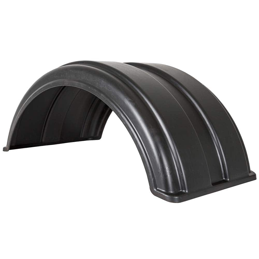 Buyers Products - Automotive Replacement Parts; Type: Full Radius Poly Fenders ; Application: Trucks with Dual Rear Wheels ; Material: Polyethylene - Exact Industrial Supply