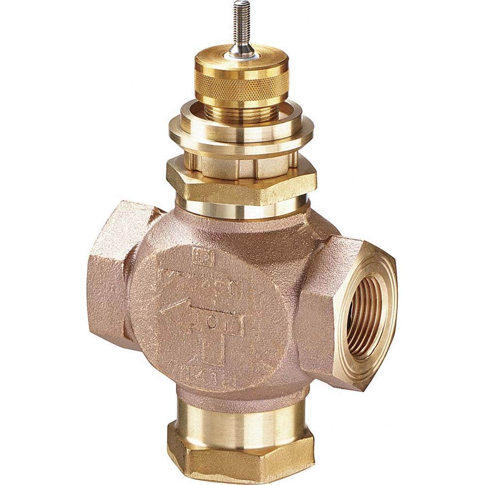 Johnson Controls - Temperature Control Valves; End Connections: FNPT ; Pipe Size: 1/2 - Exact Industrial Supply