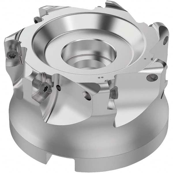 Seco - Indexable High-Feed Face Mills Cutting Diameter (mm): 84.00 Maximum Depth of Cut (mm): 1.80 - First Tool & Supply