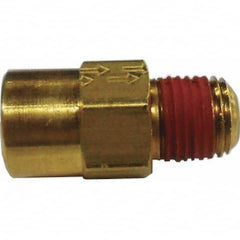 Control Devices - Check Valves Design: Check Valve Pipe Size (Inch): 1/4 x 1/4 - First Tool & Supply