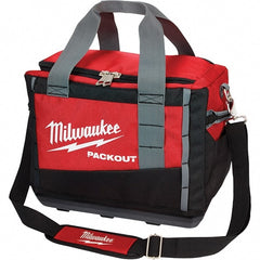 Milwaukee Tool - PACKOUT 3 Pocket, Ballistic Polyester, Red/Black Tool Bag - First Tool & Supply