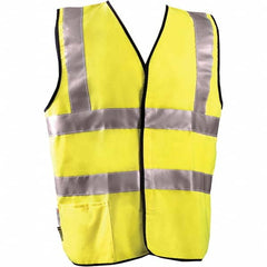 OccuNomix - Size 5XL Flame Resistant Hi-Vis Yellow Solid General Purpose High Visibility Vest - First Tool & Supply