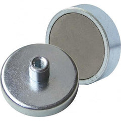 Eclipse - Ceramic Fixture Magnets Fixture Style: Center Mount Length (Decimal Inch): 1.2600 - First Tool & Supply