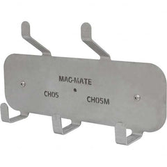 Mag-Mate - Coat & Hat Hooks Type: Double Coat & Hat Hook w/ Magnetic Mount Projection: 2-41/64 (Inch) - First Tool & Supply