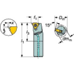 254LKF-16-16-R CoroThread® 254 Boring Bar - First Tool & Supply