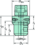 C53912018060 CAPTO ADAPTER - First Tool & Supply