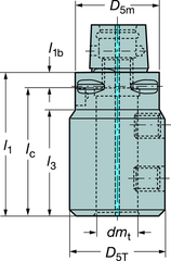 C43912725077 CAPTO ADAPTER - First Tool & Supply