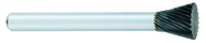 SA-3L6 -- 9mm x 19mm LOC x 6mm Shank x 6 OAL Cylindrical Carbide Medium Right Hand Spiral Burr - First Tool & Supply